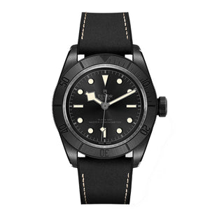 Pre-owned Tudor Black Bay Ceramic 41mm Steel Watch M79210CNU-0001