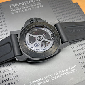 Pre-owned Panerai Luminor GMT 10 Days PAM00335 - 44mm Watch