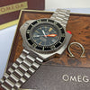 Pre-Owned Vintage 1981 Omega Ploprof 600M Seamaster Chronometer Dive Watch Black Steel 55x45 mm