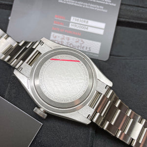 Pre-owned Tudor Black Bay GMT Silver "Pepsi" Bezel 41mm M79830RB-0010 Watch