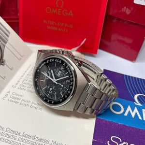 Vintage 1984 Omega Speedmaster Mark IV "4.5" 6121 Watch Time Capsule