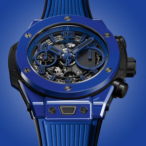 Hublot Blue Magic Big Bang Unico Chronograph 42mm Ceramic Watch