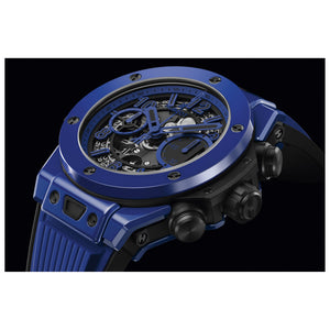 Hublot Blue Magic Big Bang Unico Chronograph 42mm Ceramic Watch