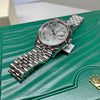 Pre-owned Rolex Oystersteel Datejust 36mm Wimbledon Steel Watch 126234