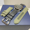 Pre-owned Panerai Luminor Chrono Navy SEALs PAM01409 Green Watch 44mm