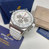 Pre-owned Breitling Super Chronomat White AB0136 44mm Japan Edition AB0136A71A1S1