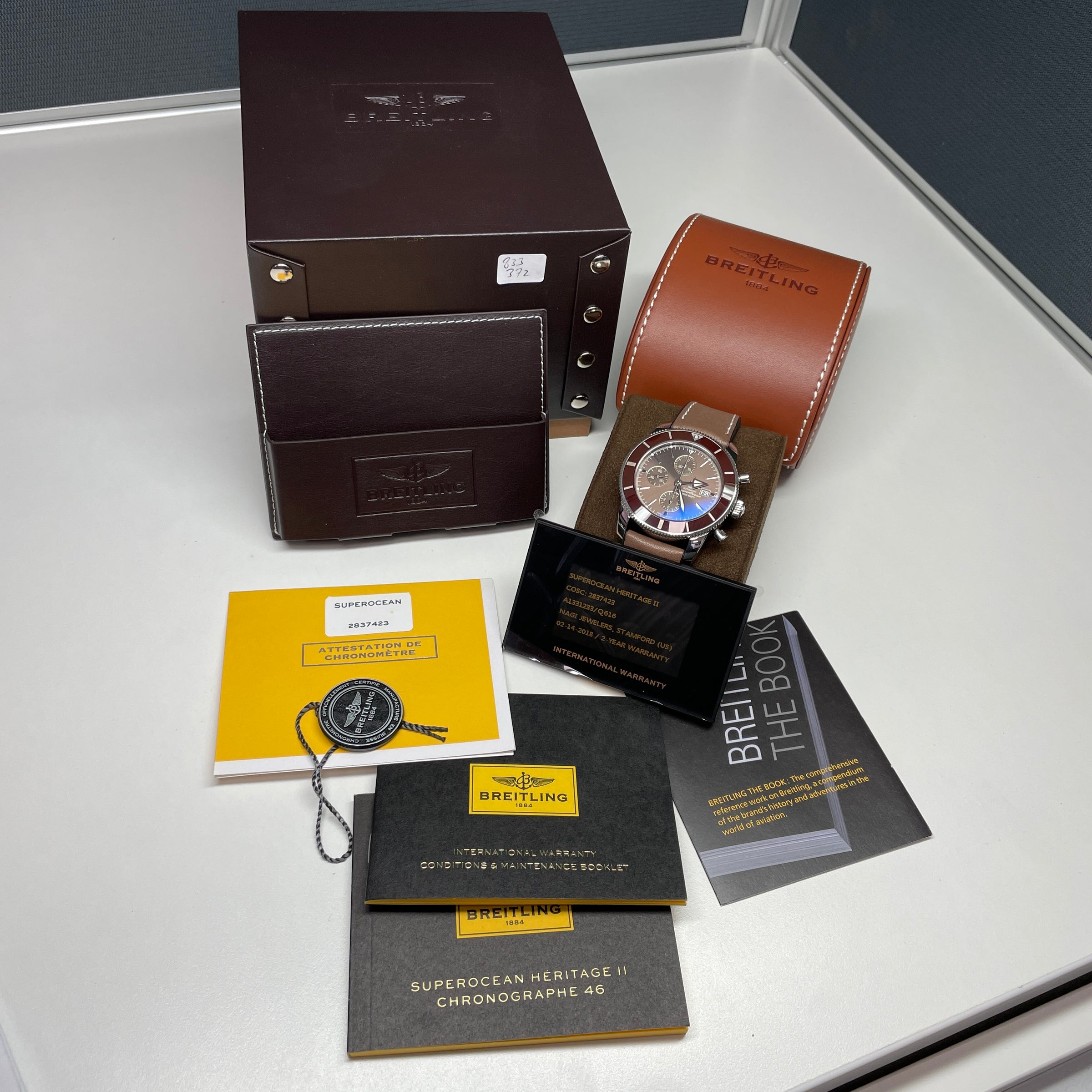 Pre-Owned Breitling SuperOcean Heritage II Chrono 46mm Watch A13312