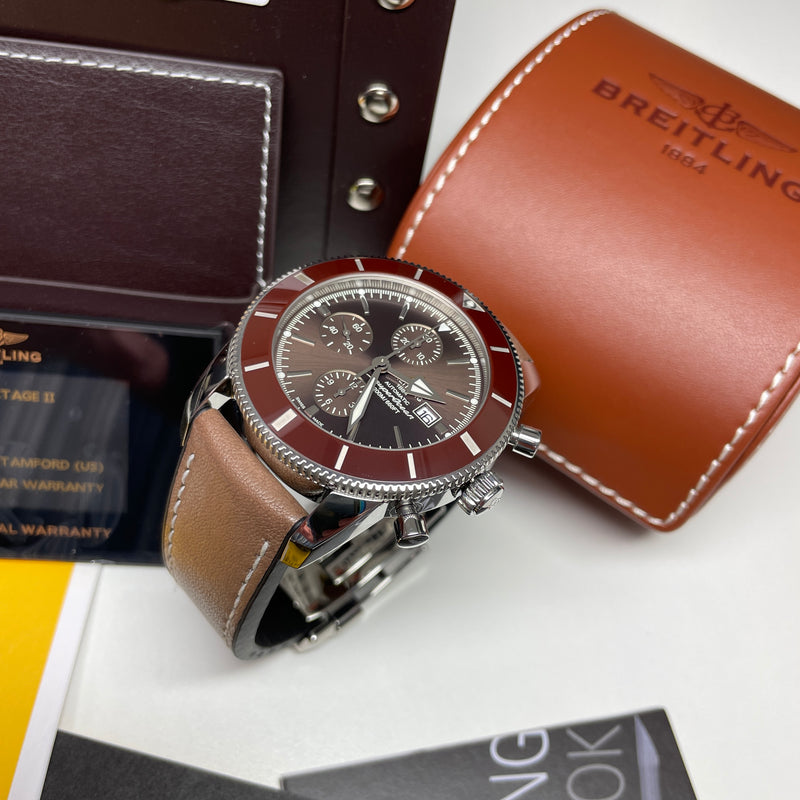 Pre-Owned Breitling SuperOcean Heritage II Chrono 46mm Watch A13312