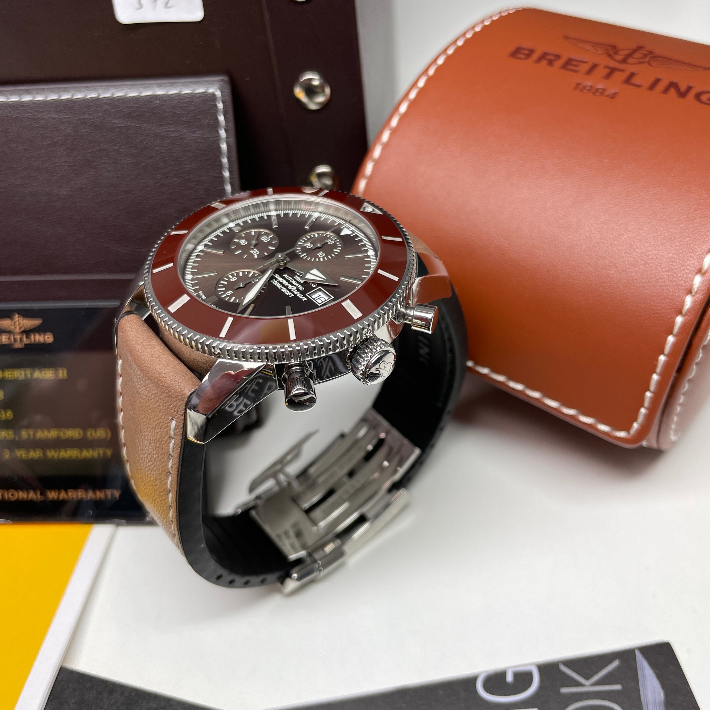 Pre-Owned Breitling SuperOcean Heritage II Chrono 46mm Watch A13312