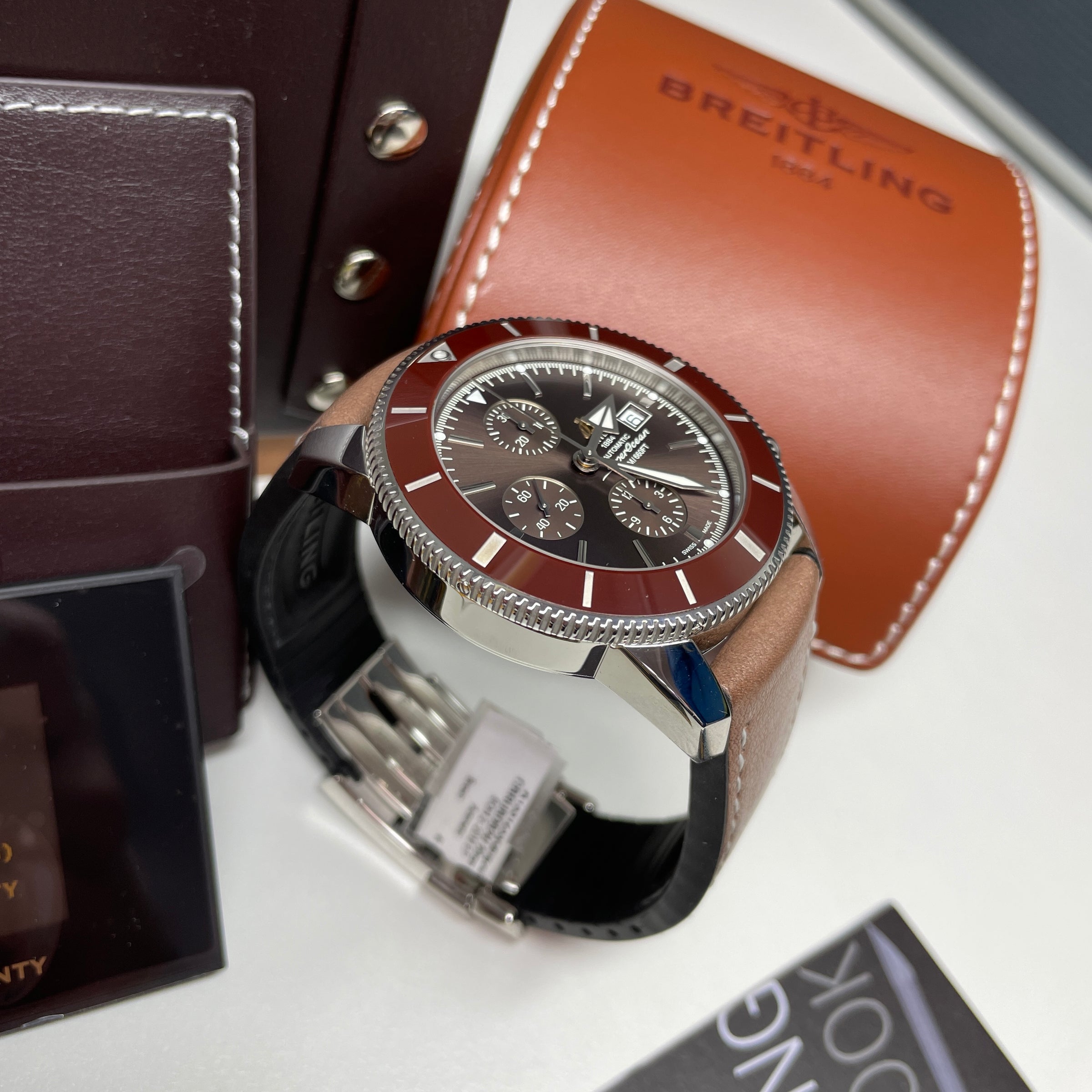 Pre-Owned Breitling SuperOcean Heritage II Chrono 46mm Watch A13312