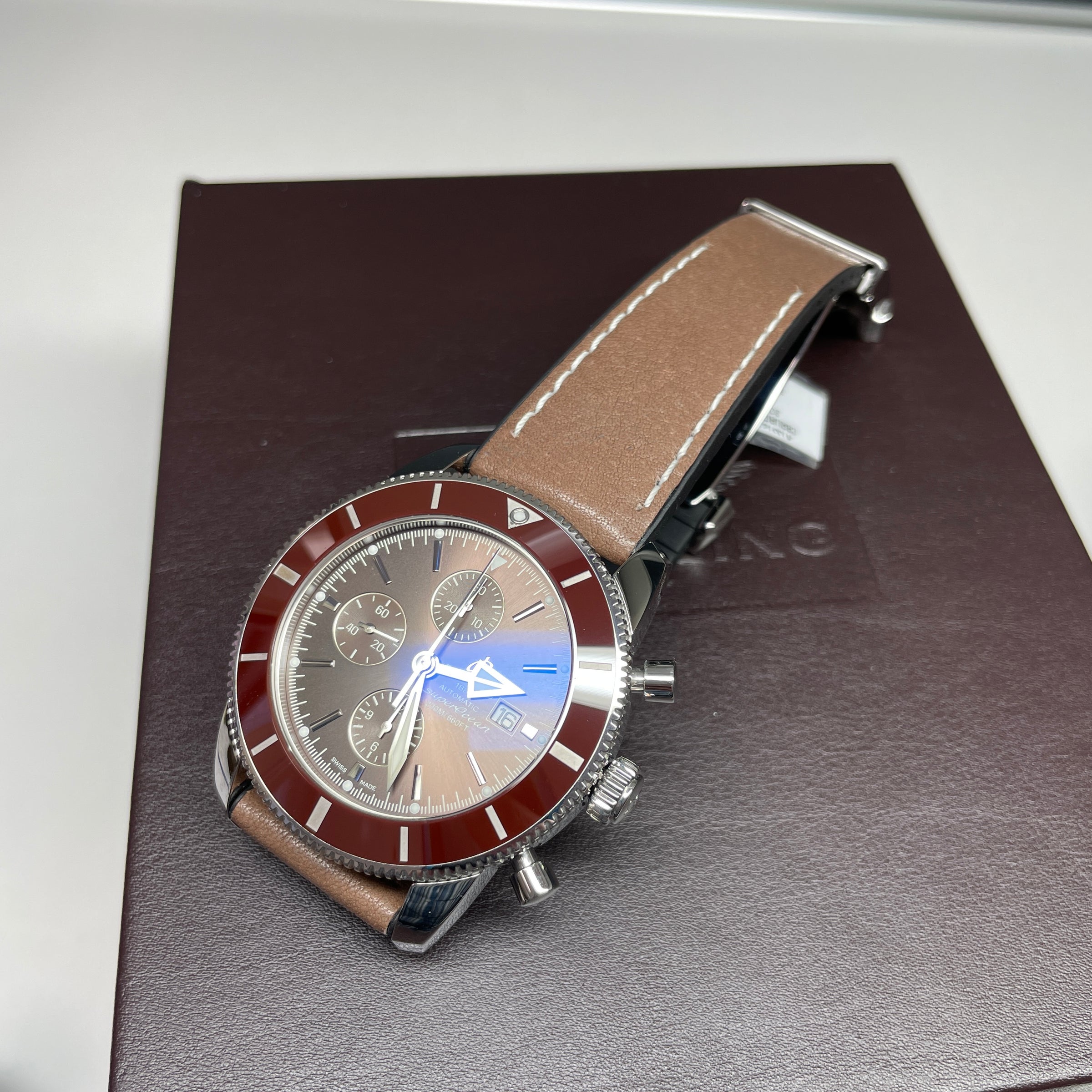 Pre-Owned Breitling SuperOcean Heritage II Chrono 46mm Watch A13312