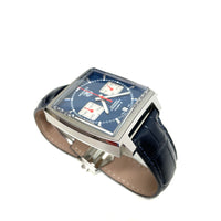 Pre-Owned TAG Heuer Monaco Chronograph Blue 39mm Watch CBL2111.FC6453