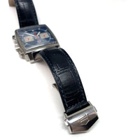 Pre-Owned TAG Heuer Monaco Chronograph Blue 39mm Watch CBL2111.FC6453