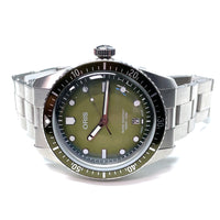 Pre-Owned Oris Divers Sixty-Five 65 Date Green Dial 40mm Watch