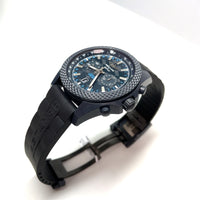 Pre-owned Breitling Bentley GT Dark Sapphire 30 sec Carbon Watch XB0614C1 Limited