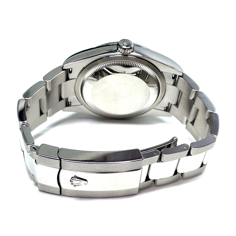 Pre-Owned Rolex 36mm Datejust Oyster Palm Green Jungle Dial Watch 126234 2021