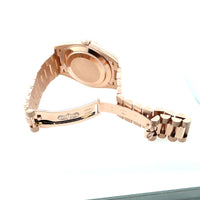 Pre-owned Rolex Day-Date Olive Green 40mm Oyster President Everose Gold M228235 - NAGI