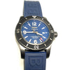 Pre-owned Breitling Blue Superocean Automatic 46mm Black Steel DLC watch