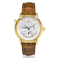 Pre-Owned Jaeger-LeCoultre Master Geographic 18K Yellow Ref. 169.1.92 38mm Watch - NAGI