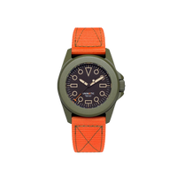 Pre-Owned Unimatic Modello Quattro UT4-AA3 Limited-Edition 40MM Green Cerakote Coating Watch