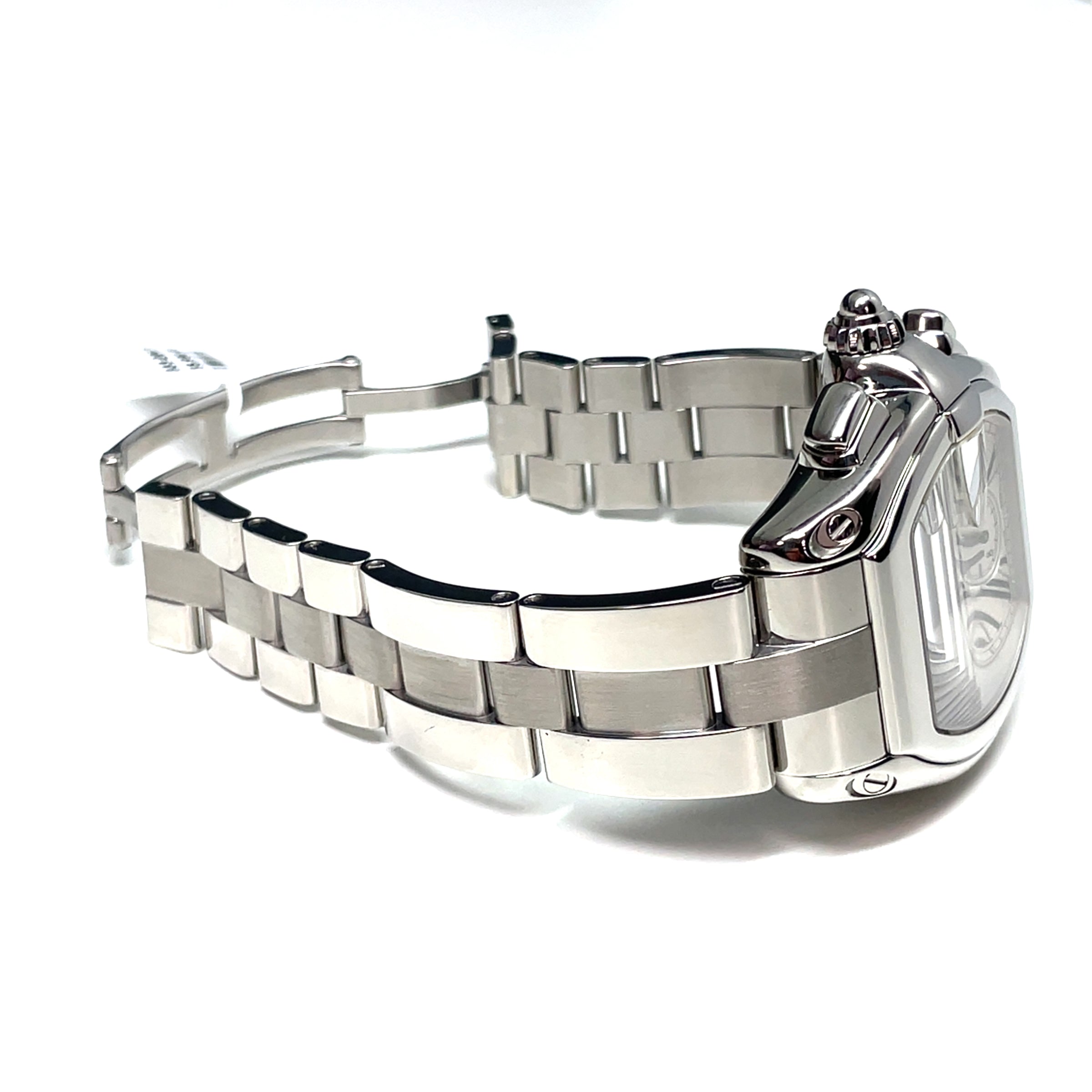 Pre-Owned Cartier Roadster 42MM Silver Dial Stainless Steel Watch W62019X6