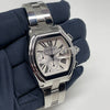 Pre-Owned Cartier Roadster 42MM Silver Dial Stainless Steel Watch W62019X6
