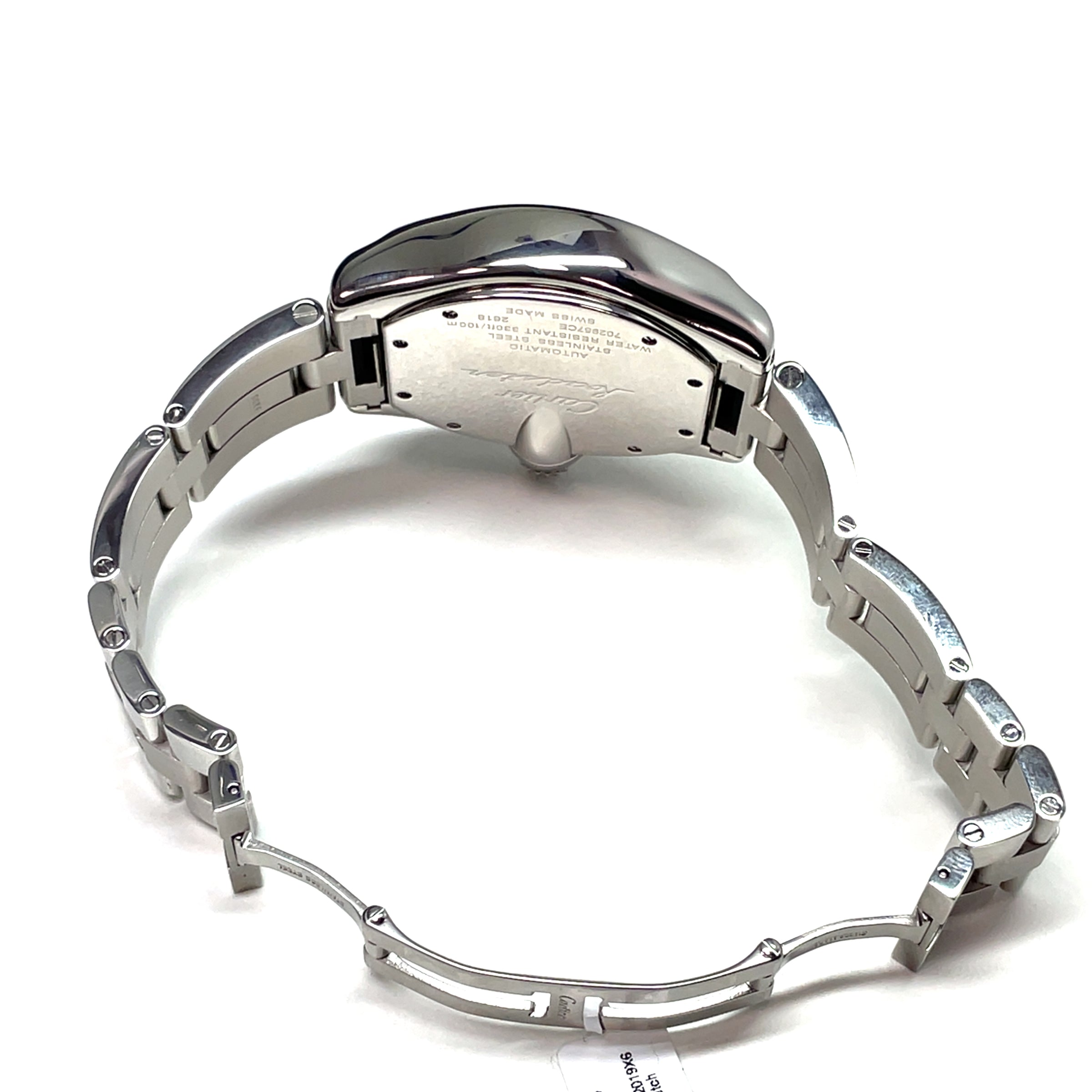 Pre-Owned Cartier Roadster 42MM Silver Dial Stainless Steel Watch W62019X6