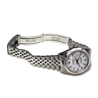 Pre-owned Rolex Datejust 16234 White Dial Jubilee Watch 36mm