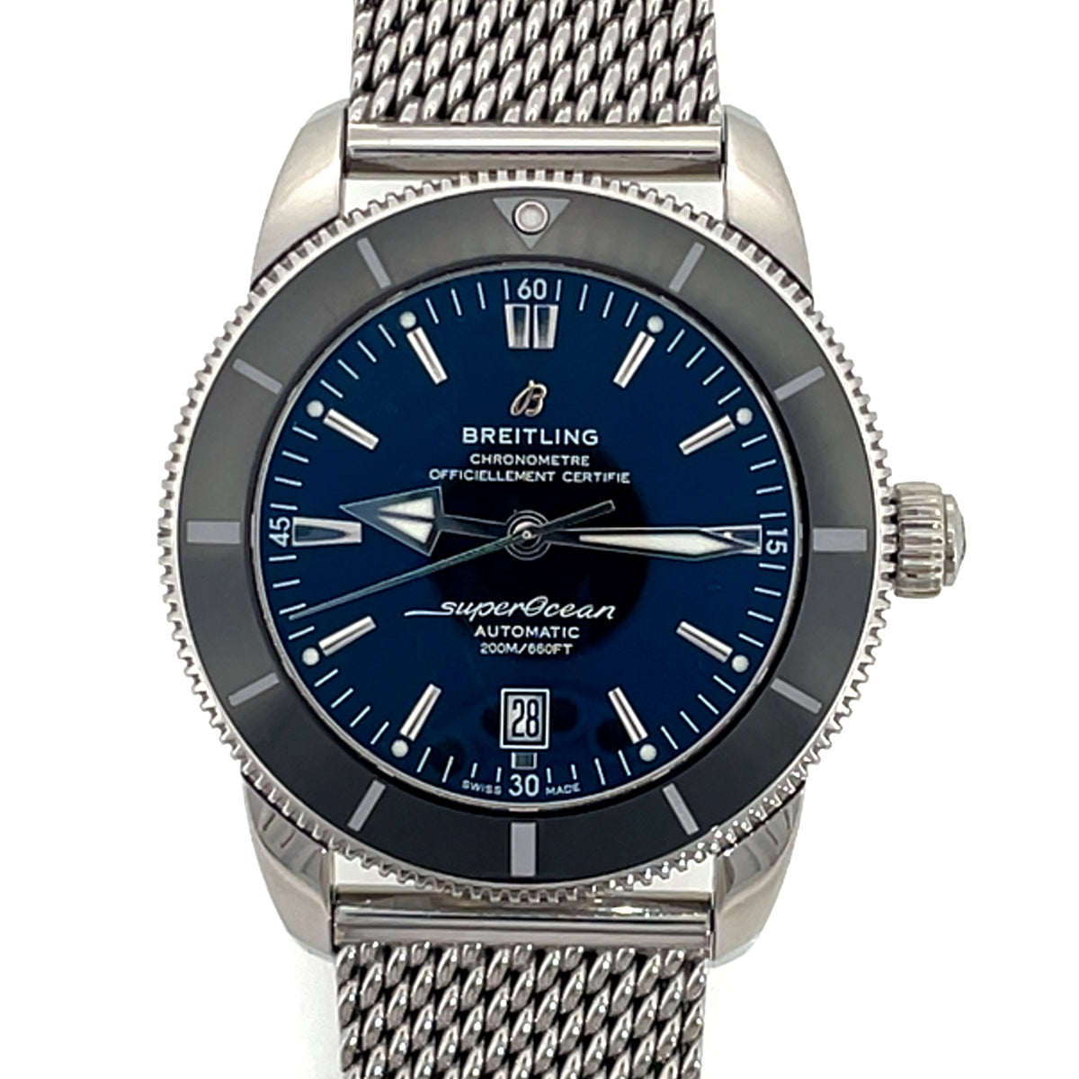 Pre-Owned Breitling Superocean Heritage II B20 Automatic 46mm Black Watch