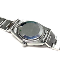 Pre-owned 2001 Rolex Air King 3,6,9 Blue Dial Stainless Steel Watch Ref.14000M 34.5mm