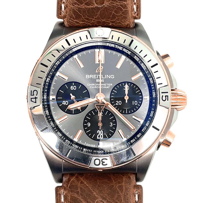 Pre-owned Breitling Chronomat Triumph Edition Titanium Gold TB0134101M1X1 42mm - NAGI