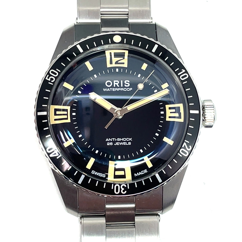 Pre-owned Oris Divers Sixty-Five 60th Anniversary 40mm Watch 0173377724034 - NAGI
