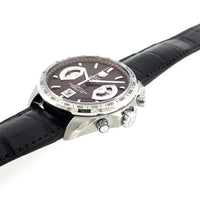 Pre-owned Tag Heuer Grand Carrera Cal. 17 Brown Chronograph 43mm Watch CAV511E.FC6231