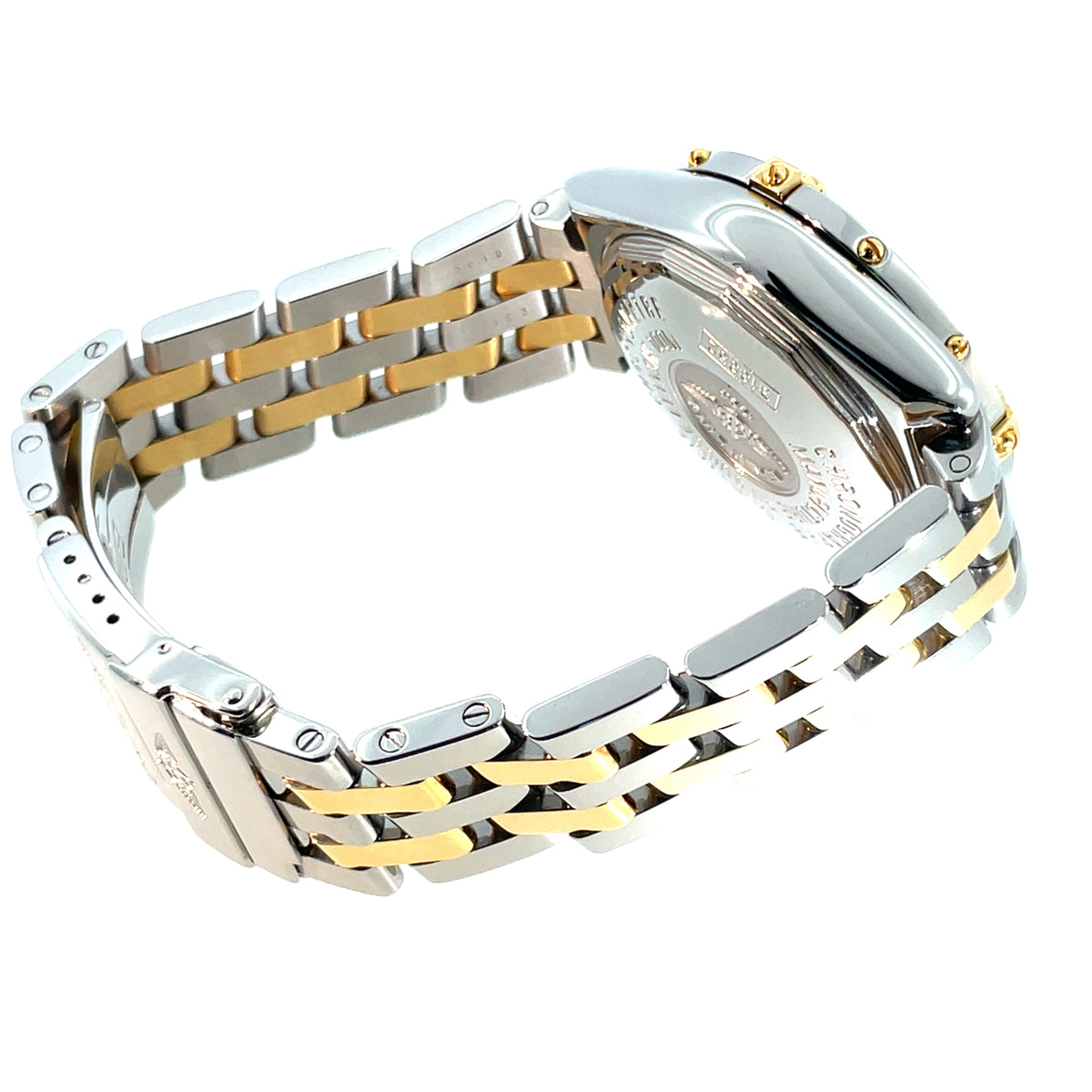 Pre-Owned Breitling Chronomat Grey Stainless Steel and 18K Yellow Gold Watch B13352 38mm