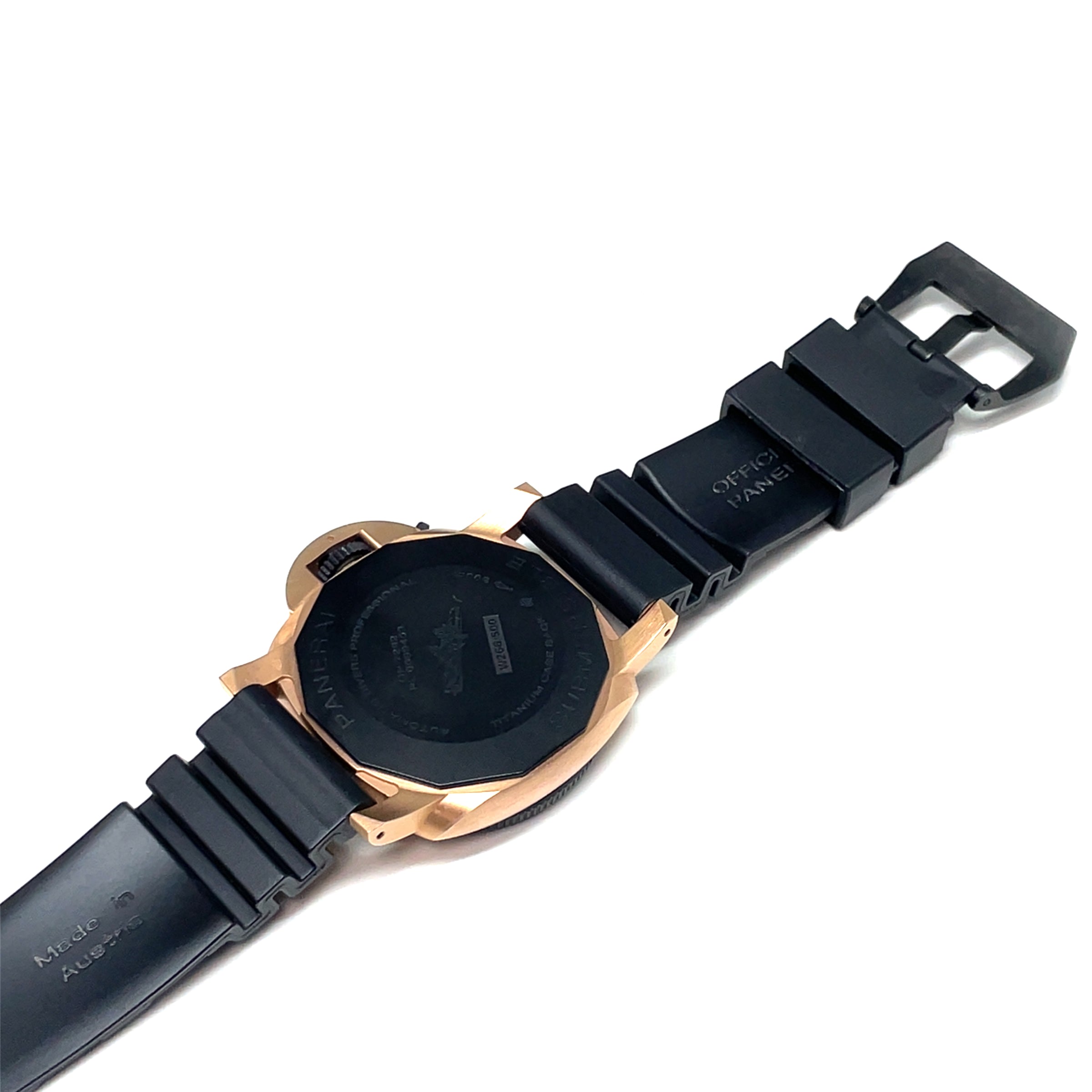 Pre-Owned Panerai 1070 44mm Submersible Goldtech Orocarbon PAM01070 Watch