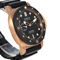 Pre-Owned Panerai 1070 44mm Submersible Goldtech Orocarbon PAM01070 Watch