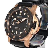 Pre-Owned Panerai 1070 44mm Submersible Goldtech Orocarbon PAM01070 Watch