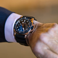Pre-Owned Panerai 1070 44mm Submersible Goldtech Orocarbon PAM01070 Watch