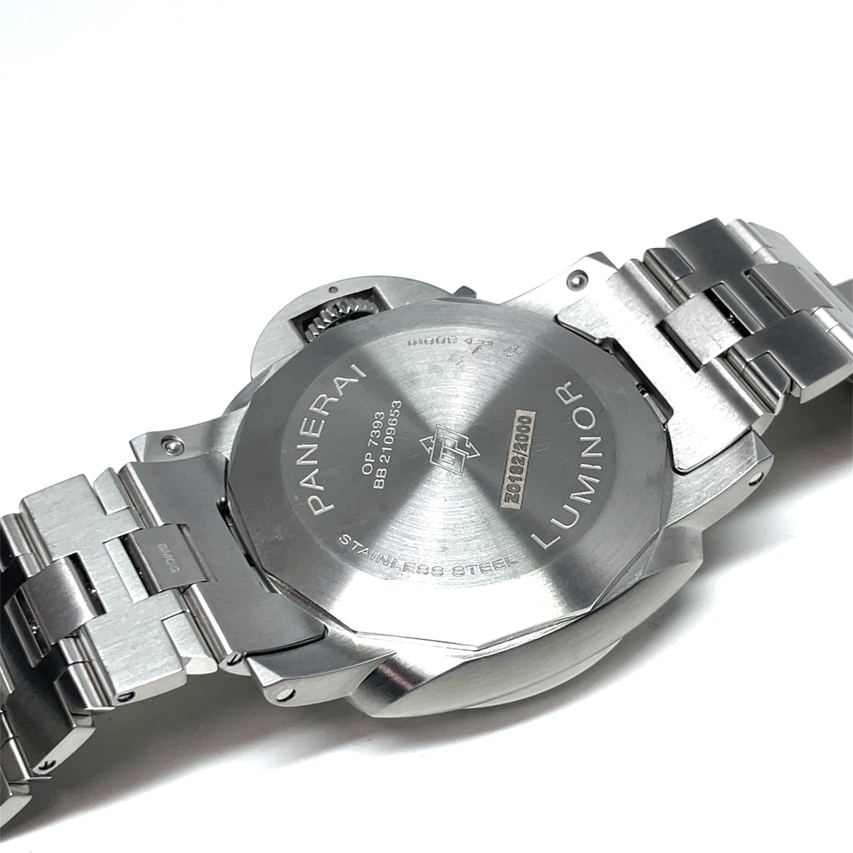 Pre-Owned Panerai Luminor Marina PAM01316 44mm Blue Dial Steel Watch