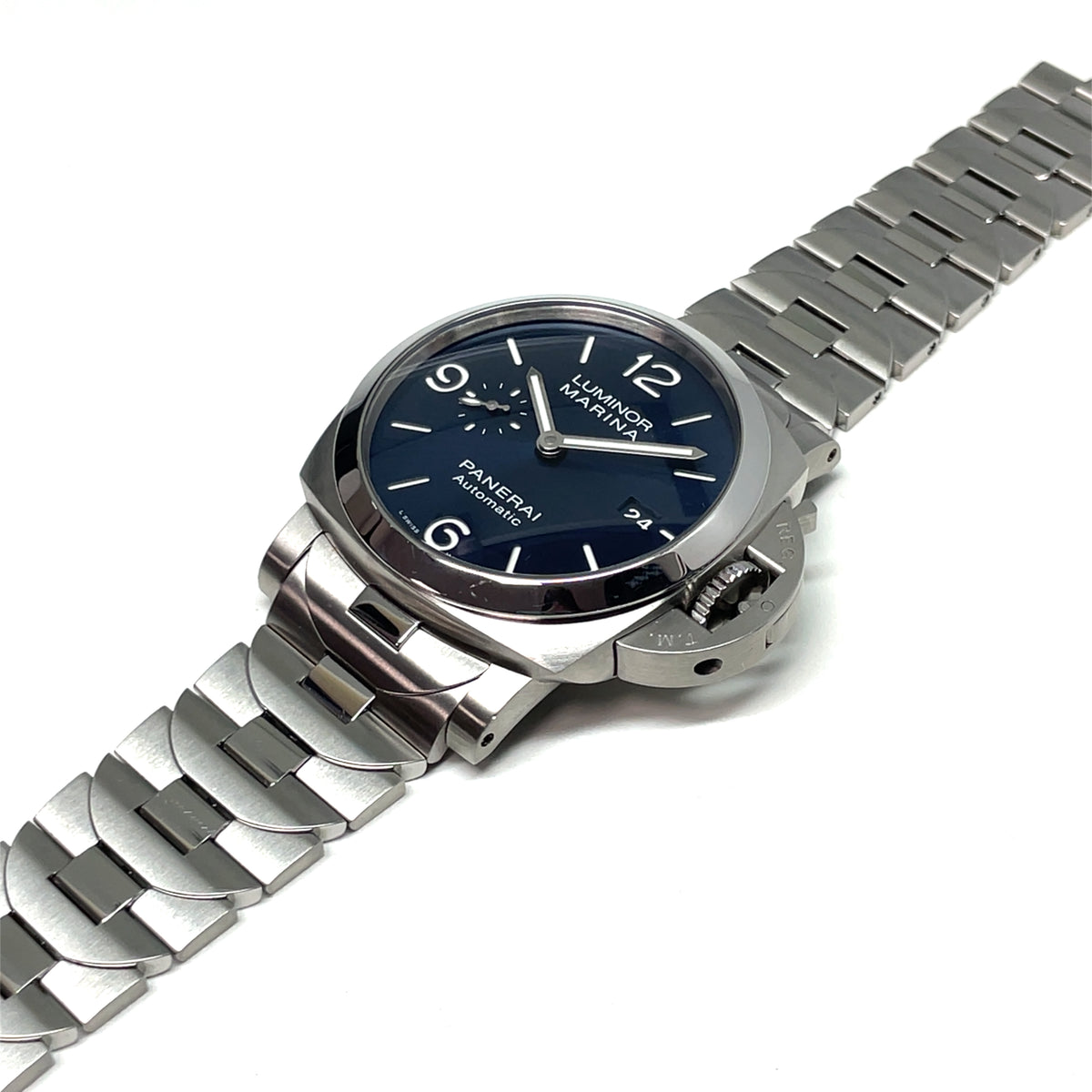 Pre-Owned Panerai Luminor Marina PAM01316 44mm Blue Dial Steel Watch