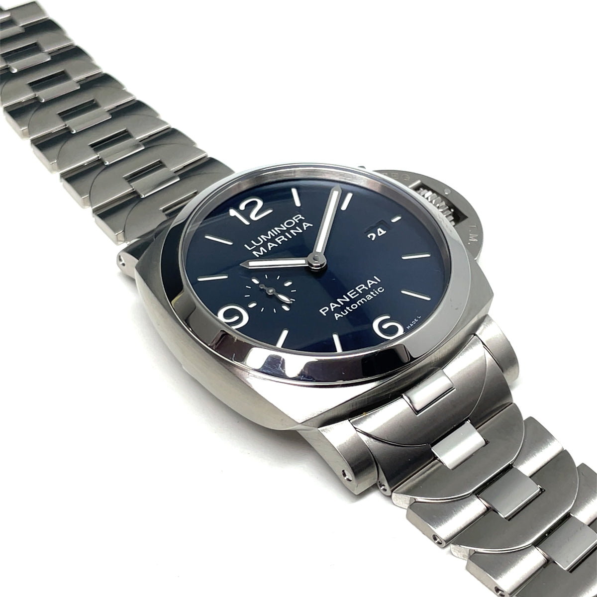 Pre-Owned Panerai Luminor Marina PAM01316 44mm Blue Dial Steel Watch