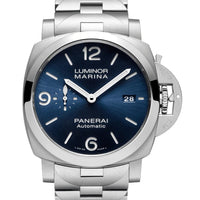 Pre-Owned Panerai Luminor Marina PAM01316 44mm Blue Dial Steel Watch