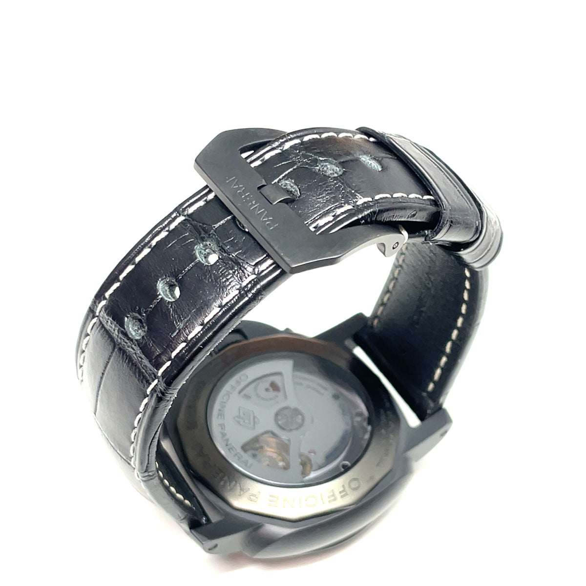Pre-Owned Panerai Luminor 1950 3 Days GMT Ceramica (PAM 441) 44mm Watch