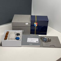 Pre-owned Oris Chronons Magazine Divers 65  Blue 38mm Limited Ed. 01 400 7774 4015