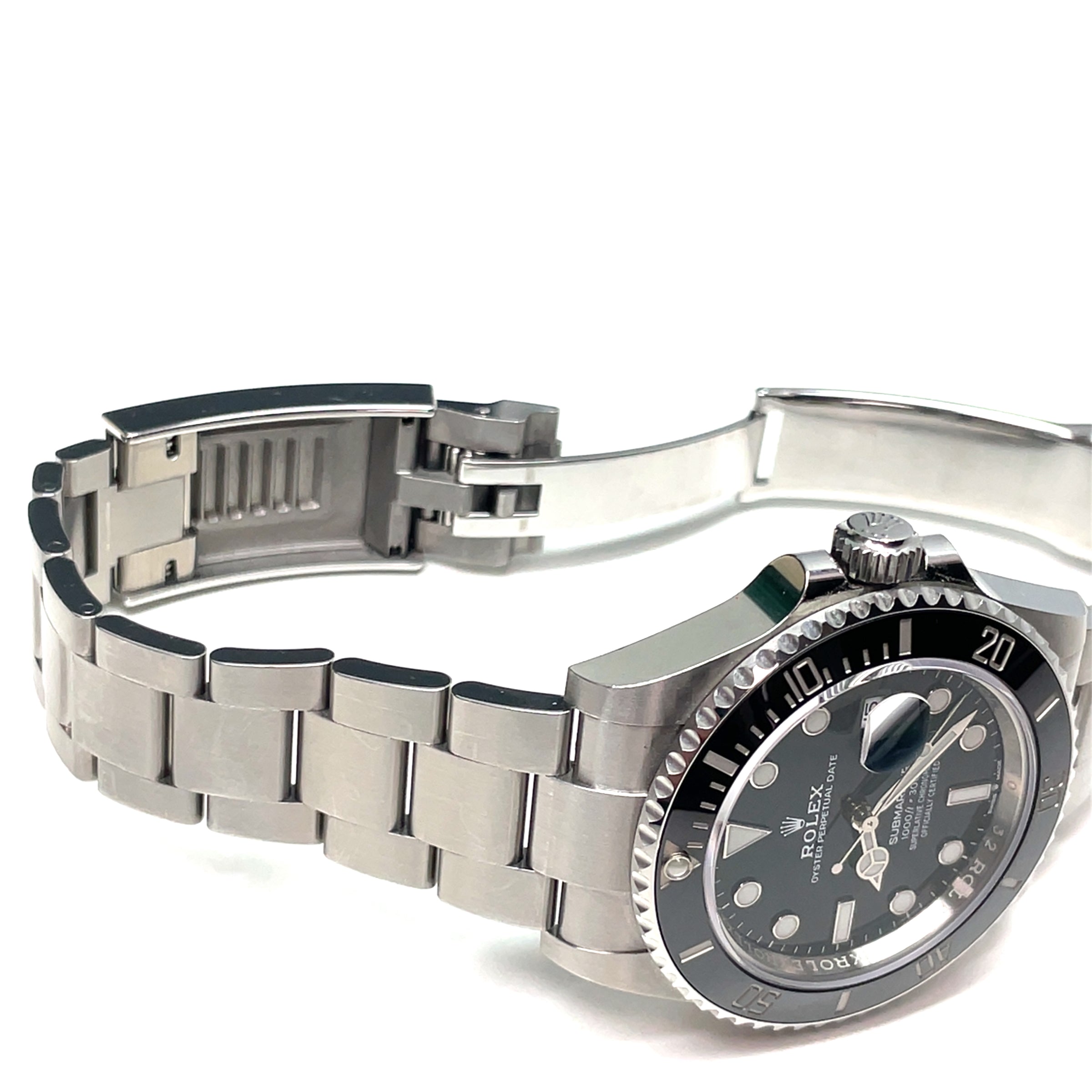 Pre-owned Rolex Submariner 126610 Black Oyster Date Watch 41mm 2020