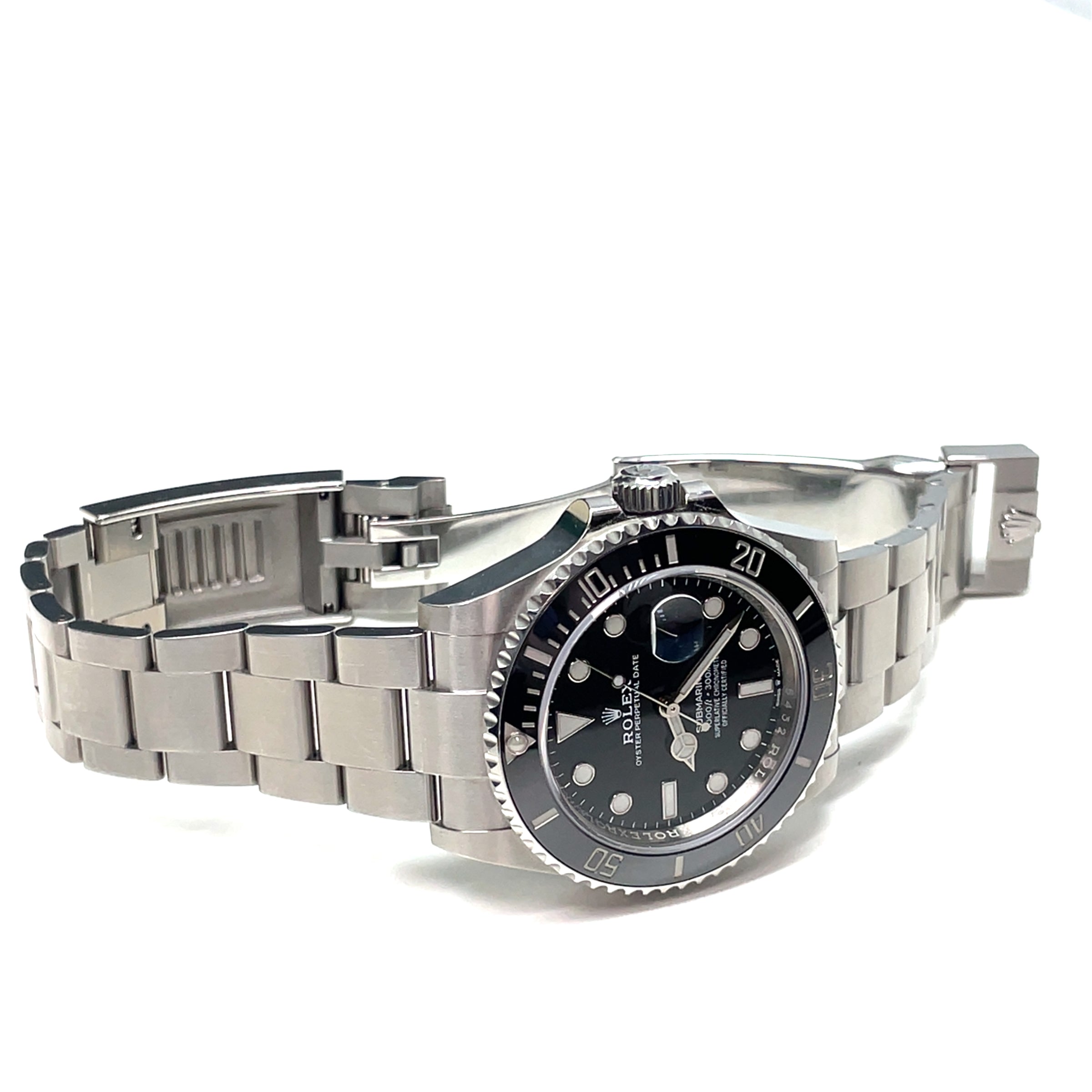 Pre-owned Rolex Submariner 126610 Black Oyster Date Watch 41mm 2020