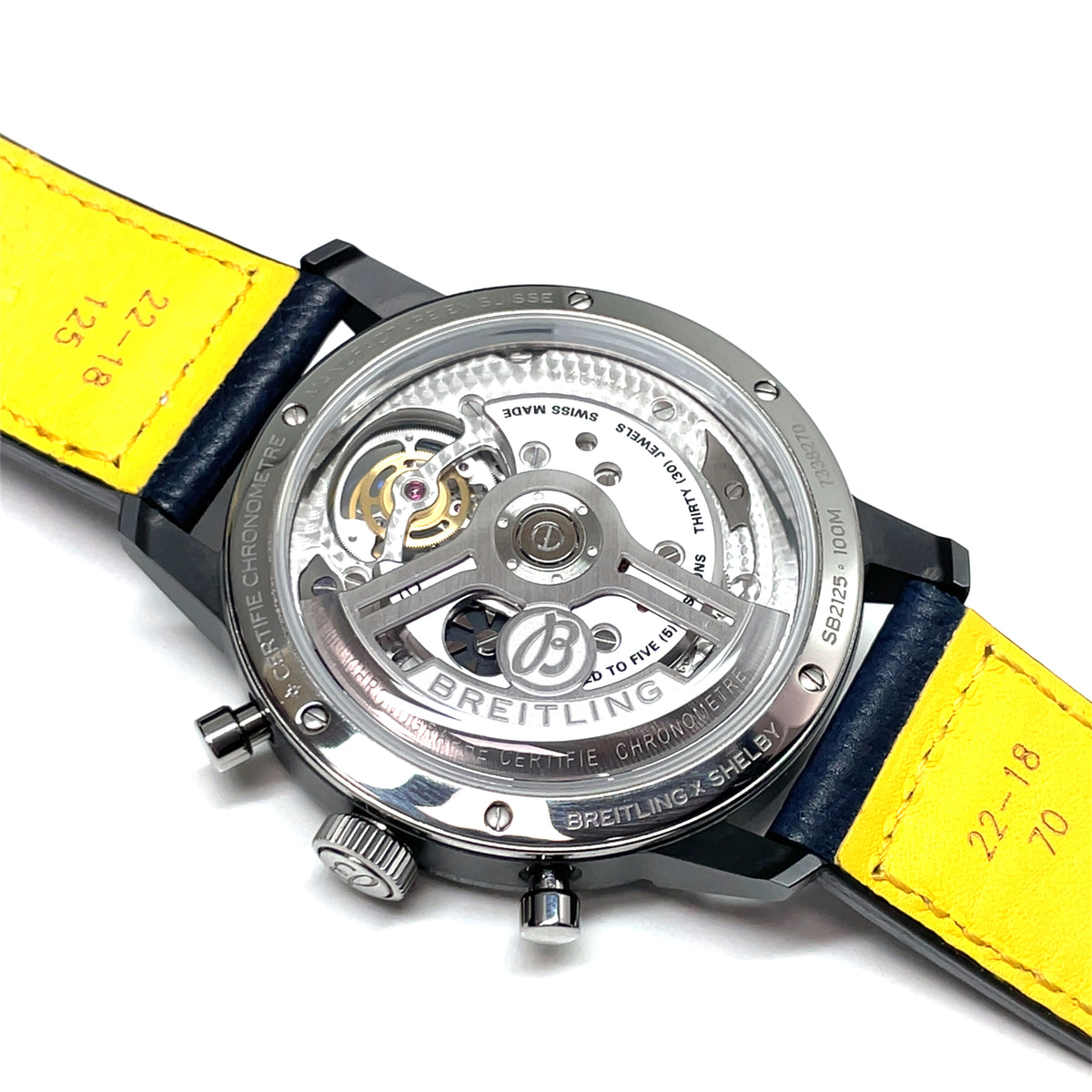 Pre-Owned Breitling Top Time B21 SB2125 Shelby Cobra Tourbillon Ceramic 44mm