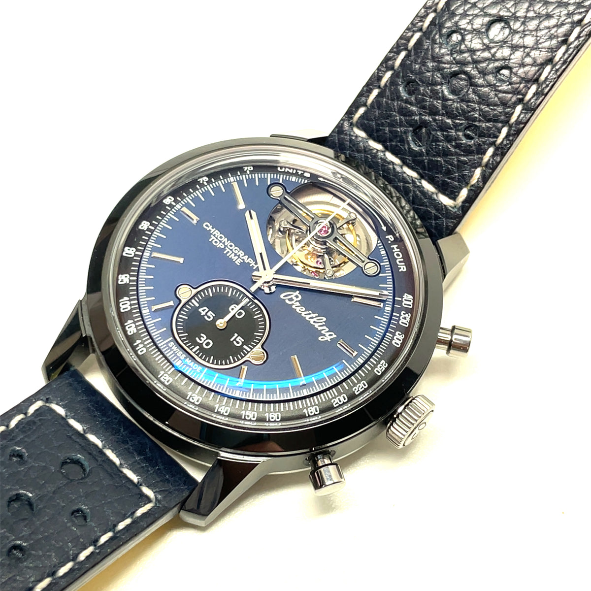 Pre-Owned Breitling Top Time B21 SB2125 Shelby Cobra Tourbillon Ceramic 44mm