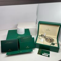 Pre-Owned Rolex Oyster Perpetual Automatic 36mm Beige Dial Watch 126000