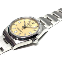 Pre-Owned Rolex Oyster Perpetual Automatic 36mm Beige Dial Watch 126000